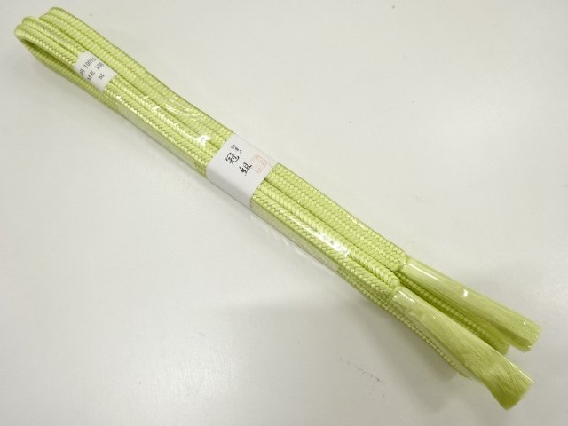 JAPANESE KIMONO / UNUSED HAND-TIED OBIJIME